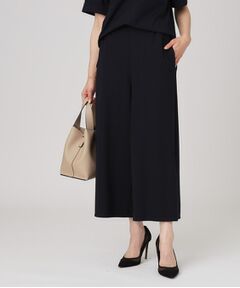 COUP DE CHANCE / クードシャンス ショート・ハーフ・半端丈パンツ | 【手洗い可／ウエストゴム】ジャージワイドパンツ