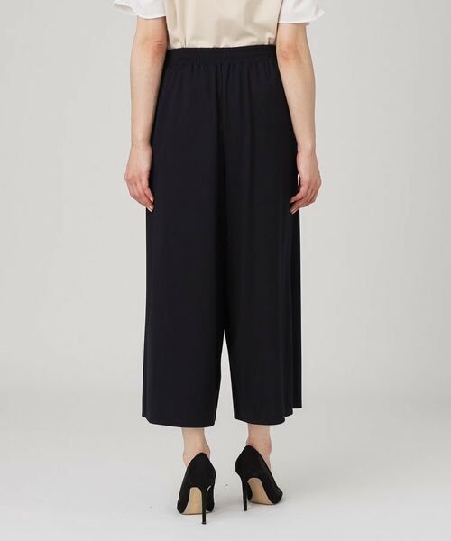 COUP DE CHANCE / クードシャンス ショート・ハーフ・半端丈パンツ | 【手洗い可／ウエストゴム】ジャージワイドパンツ | 詳細10