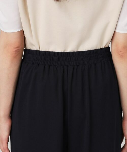 COUP DE CHANCE / クードシャンス ショート・ハーフ・半端丈パンツ | 【手洗い可／ウエストゴム】ジャージワイドパンツ | 詳細12