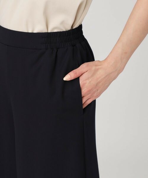 COUP DE CHANCE / クードシャンス ショート・ハーフ・半端丈パンツ | 【手洗い可／ウエストゴム】ジャージワイドパンツ | 詳細13