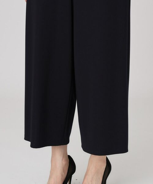 COUP DE CHANCE / クードシャンス ショート・ハーフ・半端丈パンツ | 【手洗い可／ウエストゴム】ジャージワイドパンツ | 詳細15