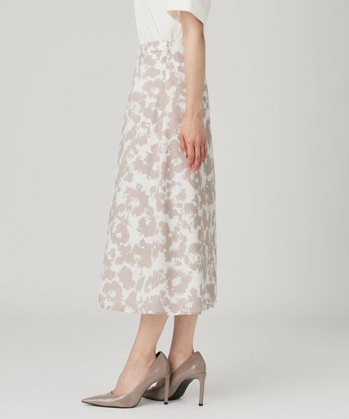 COUP DE CHANCE / クードシャンス スカート | 【手洗い可／日本製】花柄フレアスカート | 詳細11