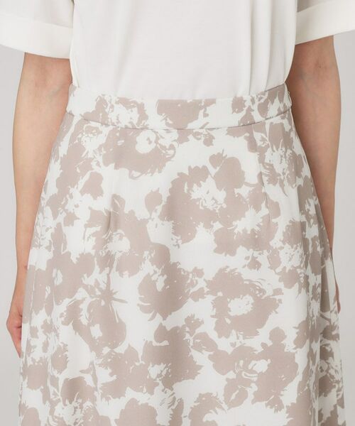 COUP DE CHANCE / クードシャンス スカート | 【手洗い可／日本製】花柄フレアスカート | 詳細13