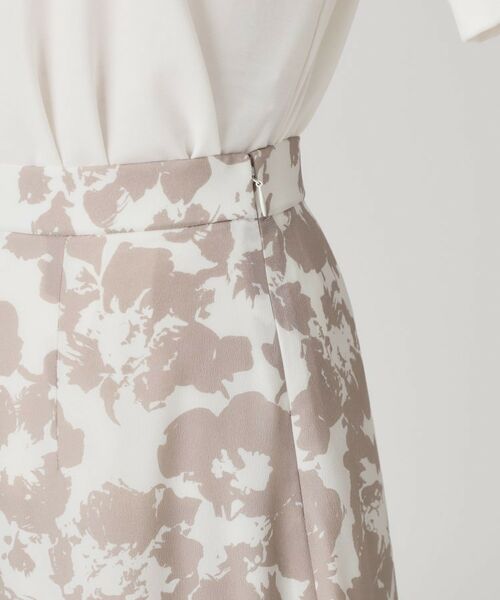 COUP DE CHANCE / クードシャンス スカート | 【手洗い可／日本製】花柄フレアスカート | 詳細15