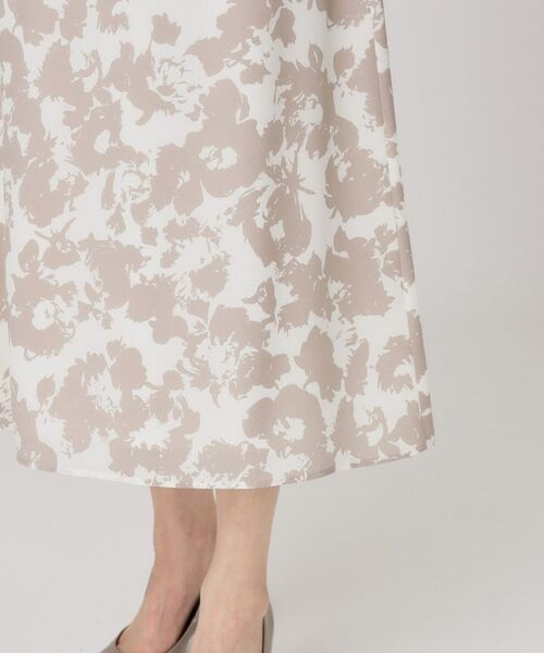 COUP DE CHANCE / クードシャンス スカート | 【手洗い可／日本製】花柄フレアスカート | 詳細17