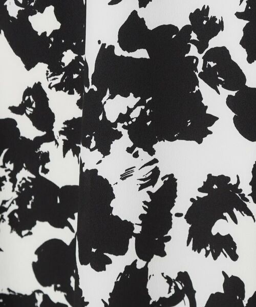 COUP DE CHANCE / クードシャンス スカート | 【手洗い可／日本製】花柄フレアスカート | 詳細4