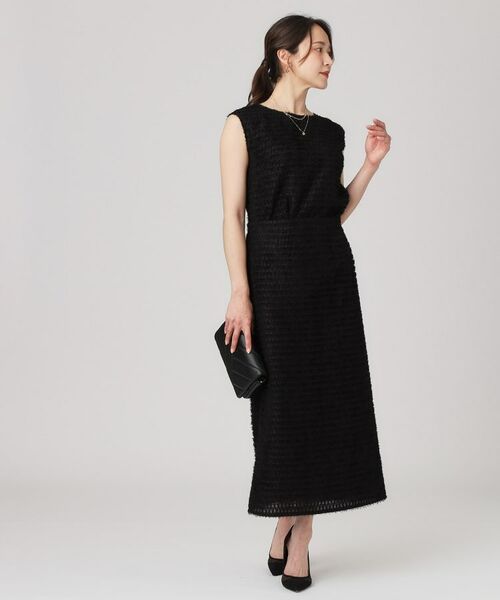 COUP DE CHANCE / クードシャンス ロング・マキシ丈スカート | 【手洗い可/日本製】ジャカードのロングスカート | 詳細2