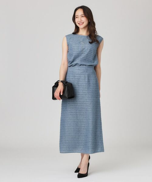 COUP DE CHANCE / クードシャンス ロング・マキシ丈スカート | 【手洗い可/日本製】ジャカードのロングスカート | 詳細6