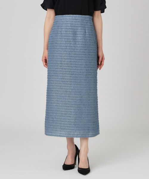 COUP DE CHANCE / クードシャンス ロング・マキシ丈スカート | 【手洗い可/日本製】ジャカードのロングスカート | 詳細9