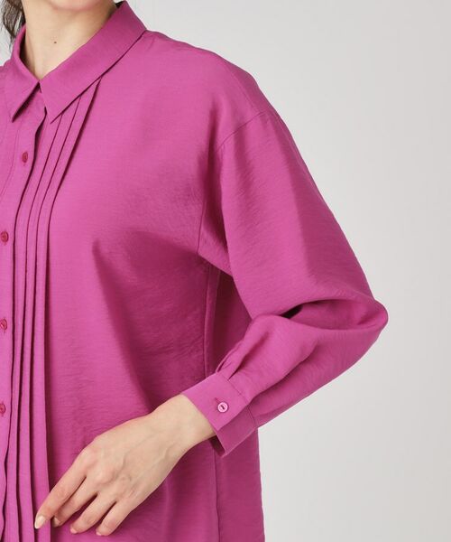 COUP DE CHANCE / クードシャンス シャツ・ブラウス | 【手洗い可】タックデザインブラウス | 詳細16