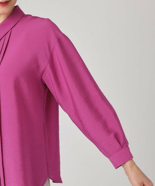 COUP DE CHANCE / クードシャンス シャツ・ブラウス | 【手洗い可】タックデザインブラウス | 詳細17