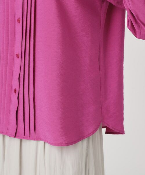 COUP DE CHANCE / クードシャンス シャツ・ブラウス | 【手洗い可】タックデザインブラウス | 詳細19