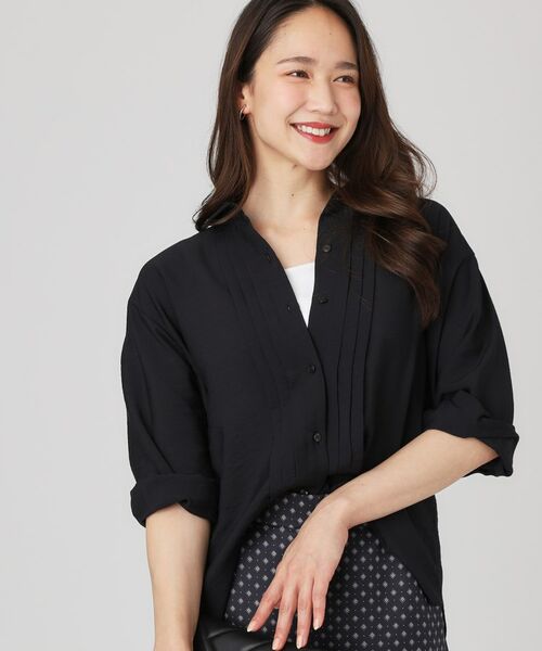 COUP DE CHANCE / クードシャンス シャツ・ブラウス | 【手洗い可】タックデザインブラウス | 詳細4