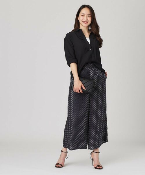 COUP DE CHANCE / クードシャンス シャツ・ブラウス | 【手洗い可】タックデザインブラウス | 詳細6