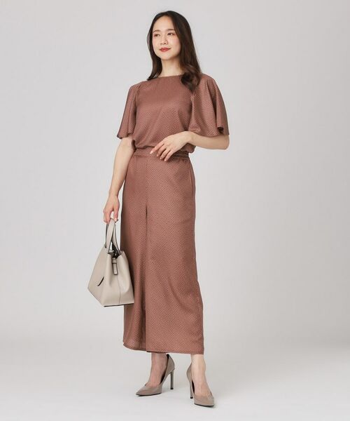 COUP DE CHANCE / クードシャンス シャツ・ブラウス | 【手洗い可／日本製】小紋柄フレアスリーブブラウス | 詳細6