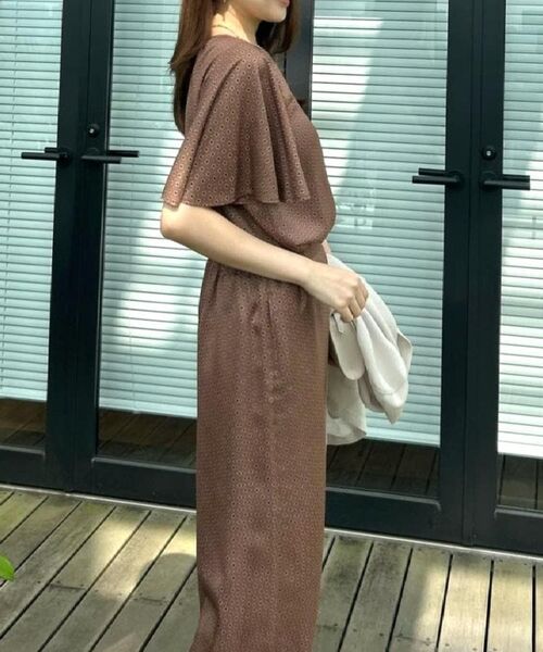 COUP DE CHANCE / クードシャンス シャツ・ブラウス | 【手洗い可／日本製】小紋柄フレアスリーブブラウス | 詳細8