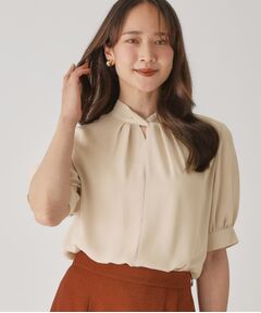 COUP DE CHANCE / クードシャンス シャツ・ブラウス | 【手洗い可／日本製】パフスリーブブラウス