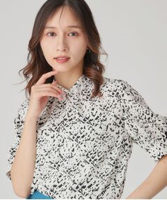 COUP DE CHANCE / クードシャンス シャツ・ブラウス | 【手洗い可／日本製】パフスリーブブラウス