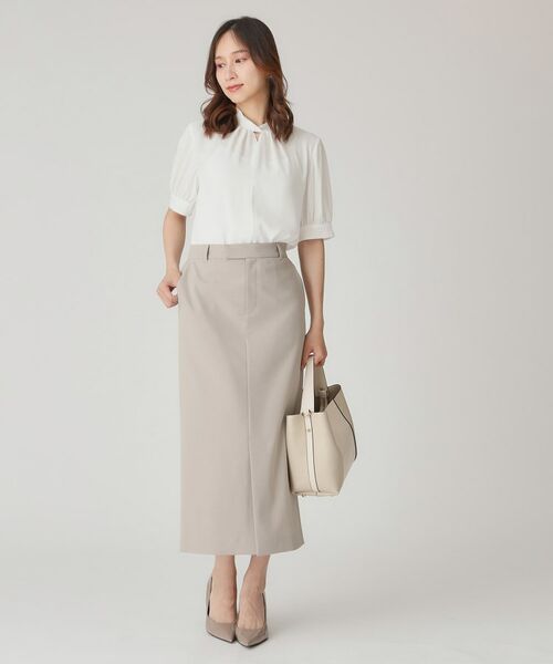 COUP DE CHANCE / クードシャンス シャツ・ブラウス | 【手洗い可／日本製】パフスリーブブラウス | 詳細2