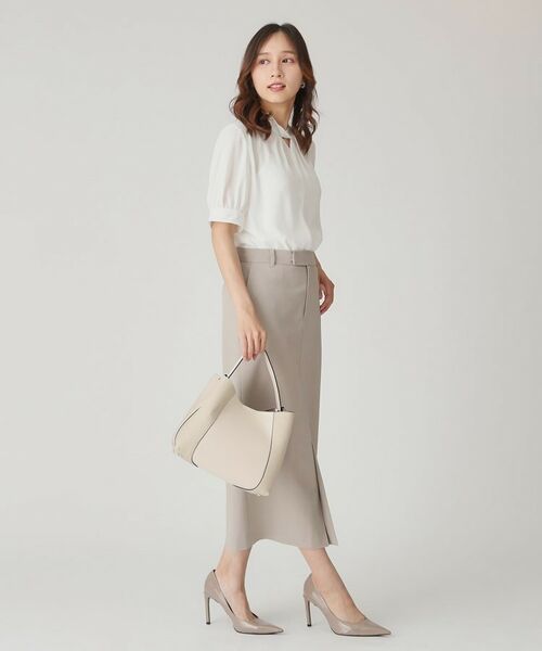 COUP DE CHANCE / クードシャンス シャツ・ブラウス | 【手洗い可／日本製】パフスリーブブラウス | 詳細3