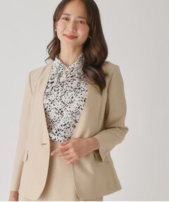 COUP DE CHANCE / クードシャンス ノーカラージャケット | 【手洗い可／通勤】ノーカラージャケット