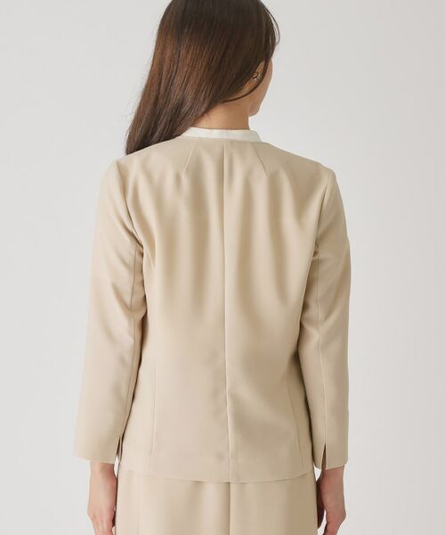 COUP DE CHANCE / クードシャンス ノーカラージャケット | 【手洗い可/通勤】ノーカラージャケット | 詳細11