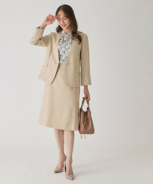 COUP DE CHANCE / クードシャンス ノーカラージャケット | 【手洗い可/通勤】ノーカラージャケット | 詳細3