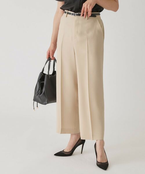 COUP DE CHANCE / クードシャンス パンツ | 【手洗い可/日本製】センタープレス ストレートパンツ | 詳細1