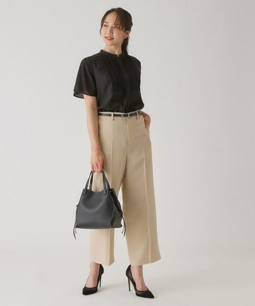 COUP DE CHANCE / クードシャンス パンツ | 【手洗い可/日本製】センタープレス ストレートパンツ | 詳細2