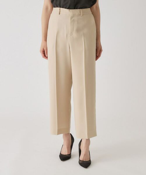 COUP DE CHANCE / クードシャンス パンツ | 【手洗い可/日本製】センタープレス ストレートパンツ | 詳細9