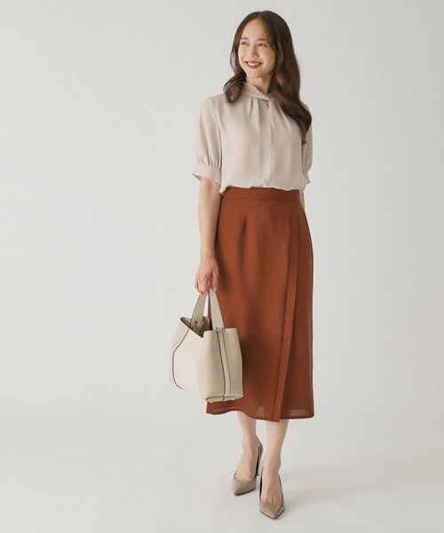 COUP DE CHANCE / クードシャンス ロング・マキシ丈スカート | 【手洗い可／日本製】きれいめデザインタイトスカート | 詳細5