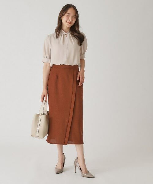 COUP DE CHANCE / クードシャンス ロング・マキシ丈スカート | 【手洗い可／日本製】きれいめデザインタイトスカート | 詳細6