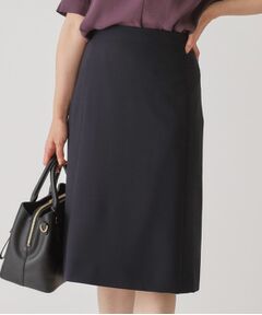 COUP DE CHANCE / クードシャンス ミニ・ひざ丈スカート | 【手洗い可／日本製】セミフレアスカート