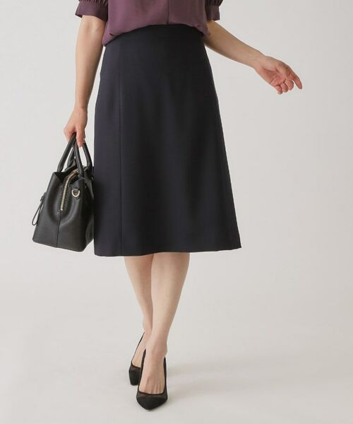 COUP DE CHANCE / クードシャンス ミニ・ひざ丈スカート | 【手洗い可／日本製】セミフレアスカート | 詳細5