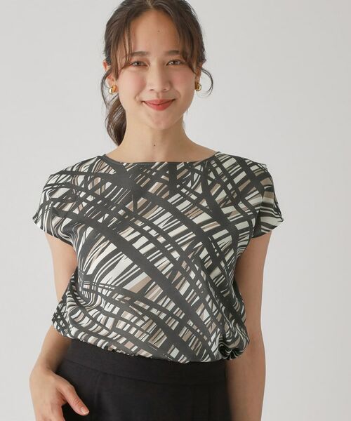 COUP DE CHANCE / クードシャンス シャツ・ブラウス | 【手洗い可／日本製】上品チェック柄のブラウス | 詳細1