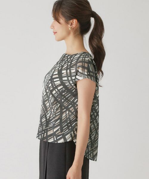 COUP DE CHANCE / クードシャンス シャツ・ブラウス | 【手洗い可／日本製】上品チェック柄のブラウス | 詳細10