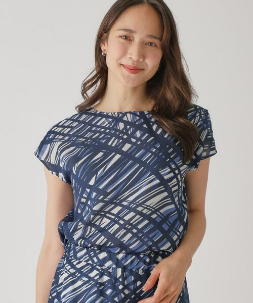 COUP DE CHANCE / クードシャンス シャツ・ブラウス | 【手洗い可／日本製】上品チェック柄のブラウス | 詳細5