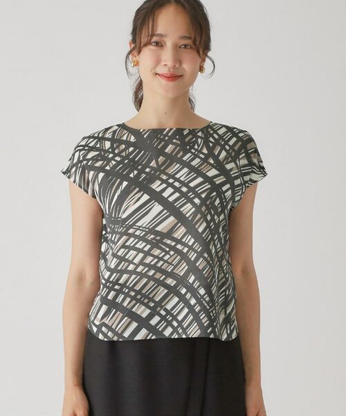 COUP DE CHANCE / クードシャンス シャツ・ブラウス | 【手洗い可／日本製】上品チェック柄のブラウス | 詳細9