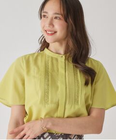 COUP DE CHANCE / クードシャンス シャツ・ブラウス | 【手洗い可】タックデザインブラウス