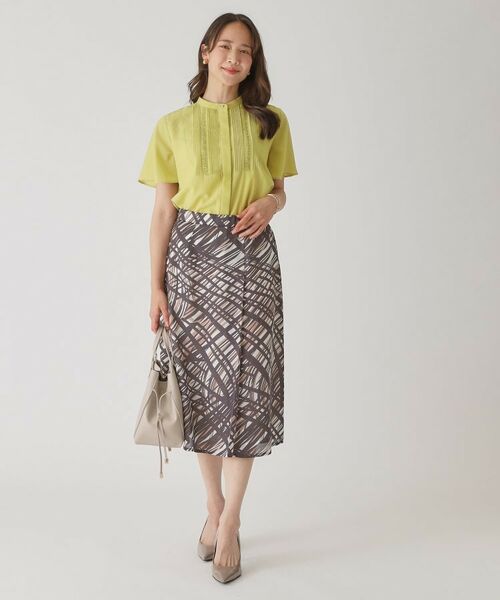 COUP DE CHANCE / クードシャンス シャツ・ブラウス | 【手洗い可】タックデザインブラウス | 詳細10