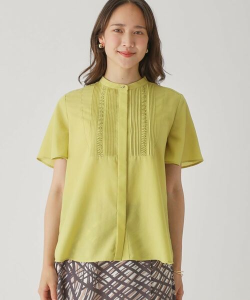 COUP DE CHANCE / クードシャンス シャツ・ブラウス | 【手洗い可】タックデザインブラウス | 詳細16