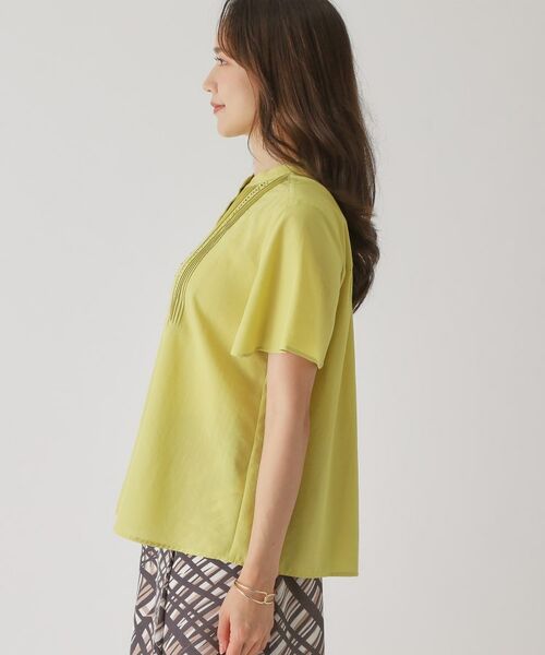 COUP DE CHANCE / クードシャンス シャツ・ブラウス | 【手洗い可】タックデザインブラウス | 詳細17