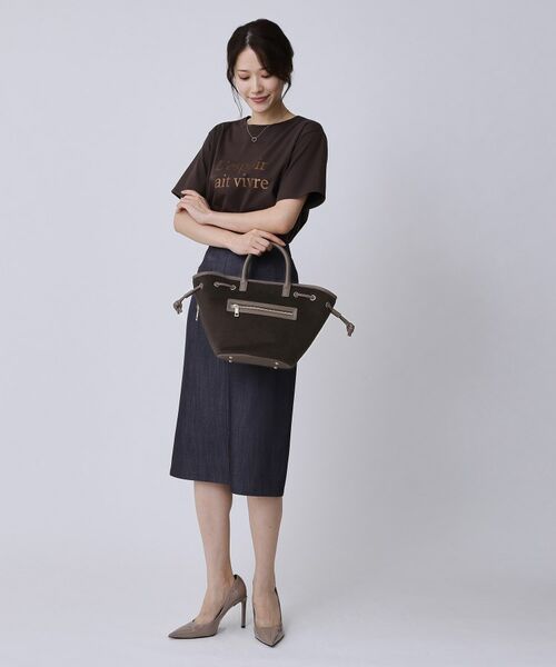 COUP DE CHANCE / クードシャンス トートバッグ | ダブルシェイプトート／2WAY使用／ショルダー付き | 詳細4