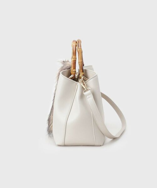 COUP DE CHANCE / クードシャンス トートバッグ | バンブーファートート | 詳細10