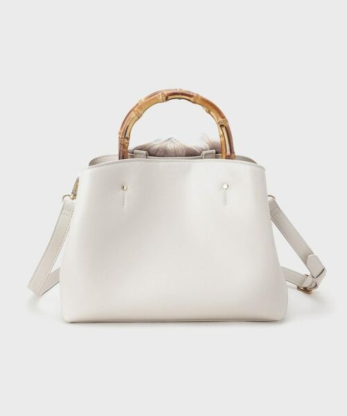 COUP DE CHANCE / クードシャンス トートバッグ | バンブーファートート | 詳細11