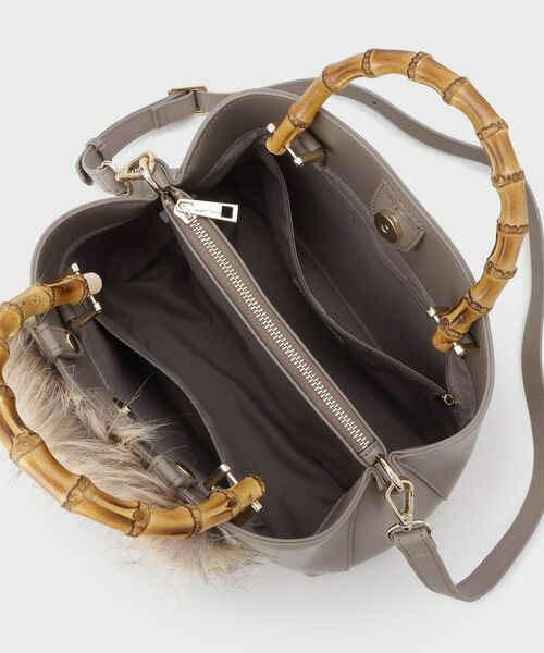 COUP DE CHANCE / クードシャンス トートバッグ | バンブーファートート | 詳細14