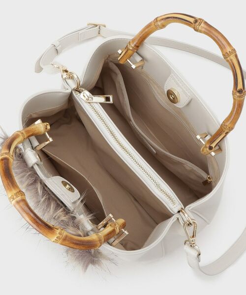 COUP DE CHANCE / クードシャンス トートバッグ | バンブーファートート | 詳細15