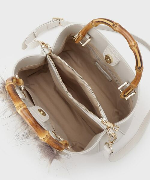 COUP DE CHANCE / クードシャンス トートバッグ | バンブーファートート | 詳細17