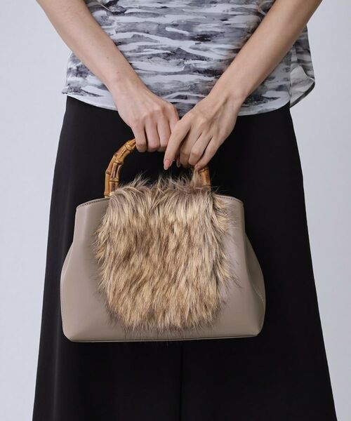 COUP DE CHANCE / クードシャンス トートバッグ | バンブーファートート | 詳細6