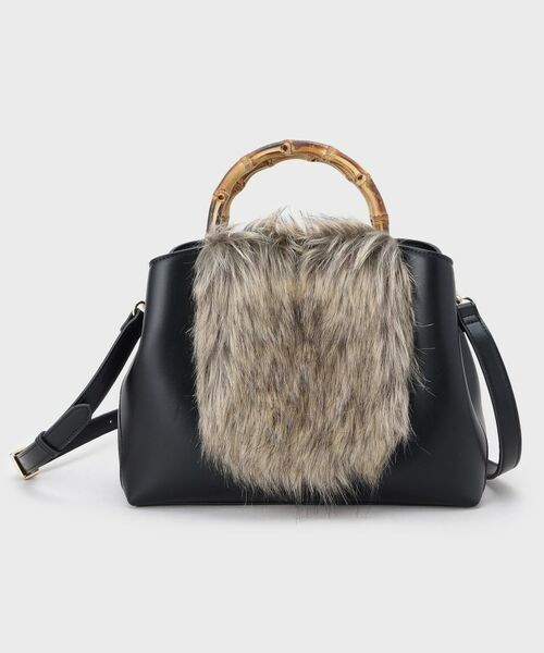 COUP DE CHANCE / クードシャンス トートバッグ | バンブーファートート | 詳細7